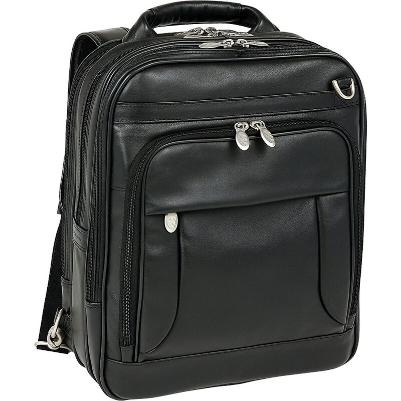 McKlein Laptop Pouch, Black Leather (4165) image 1