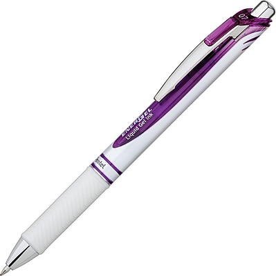 purple gel pens