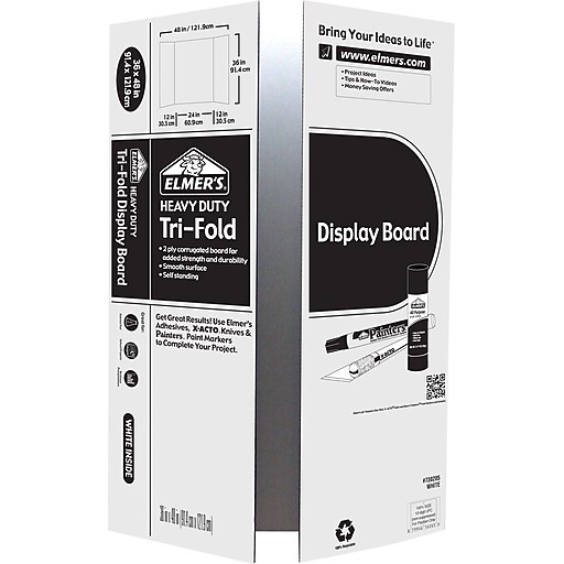Elmer's® White Corrugated Display Board Staples