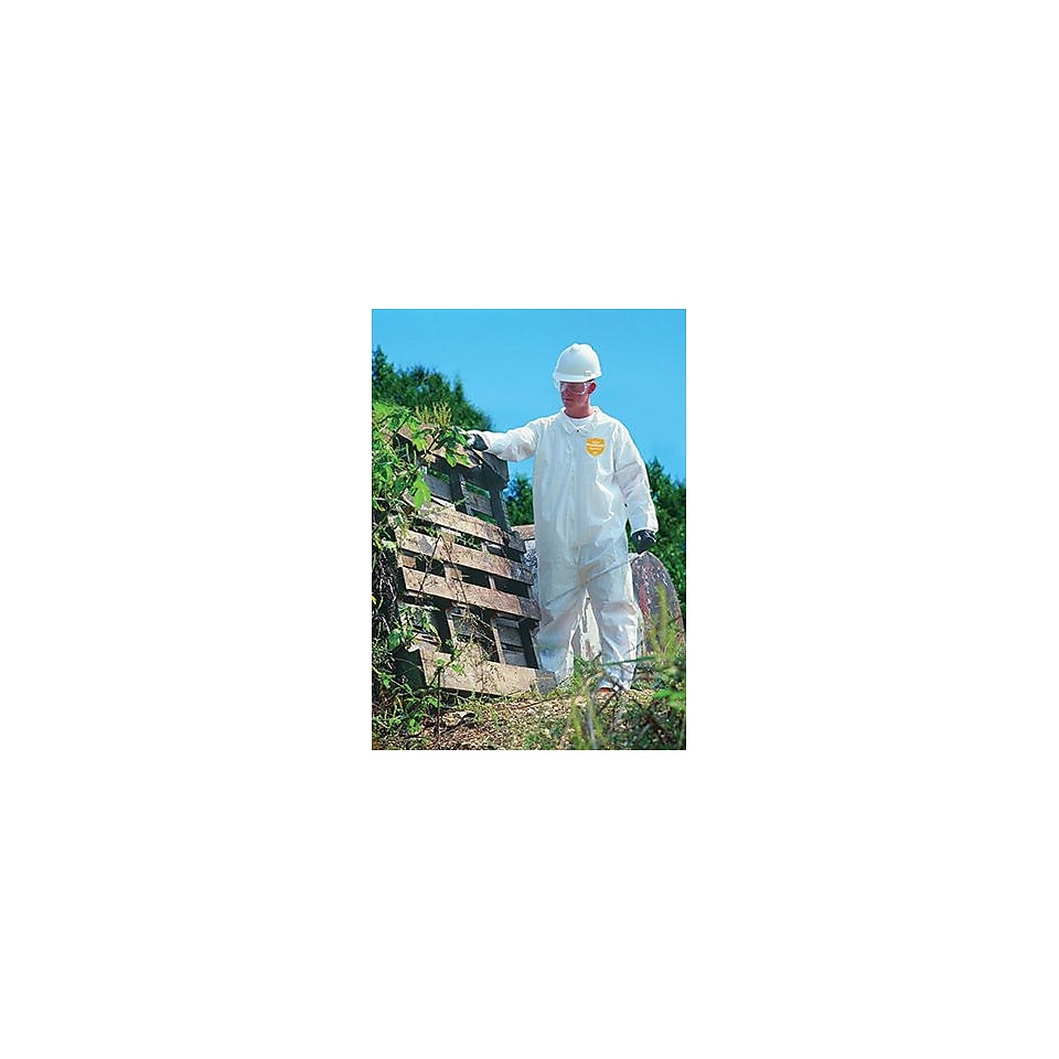 Dupont™ ProShield NexGen NG120S Chemical Protective Coverall, White, Small