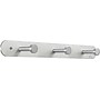 Safco Nail Head Coat Hook, 3 Hook, Silver, EA  (4201)~#|#~s0643195_sc7