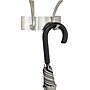 Safco® Metal Coat Rack, 2 Hook, Silver, 5"H x 7"W x 4 1/2"D~#|#~s0643200_sc7