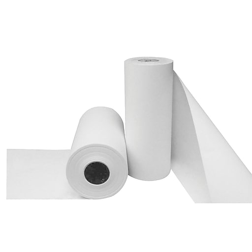 2 Rolls - White Butcher Paper Roll for Meat and Food Service 18 x 1000 ft.