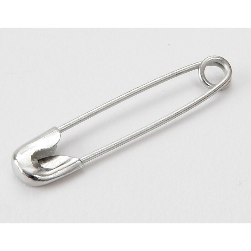Medline Safety Pins, Size 1, 1", 1440/Box (MDT223015) image 1