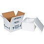 8" x 6" x 4.5" Insulated Shipper Box, White (204C)~#|#~s0645052_sc7