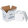 8" x 6" x 7" Insulated Shipper Box, White (207C)~#|#~s0645053_sc7