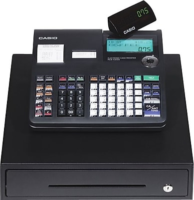 black cash register