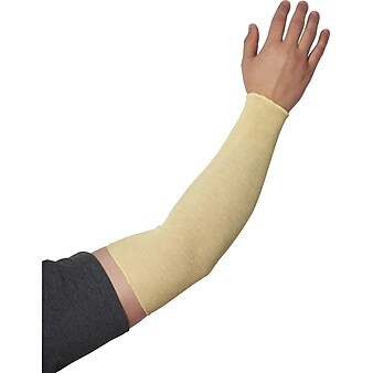Kut-Gard® Knitted Kevlar® Sleeve, 2-Ply, 18" Length, Tan