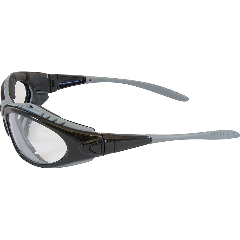 Bouton Optical Safety Goggles, Fuselage, Black Frame, Clear Lens, Antifog, Anti-Scratch (250-50-0420) image 1