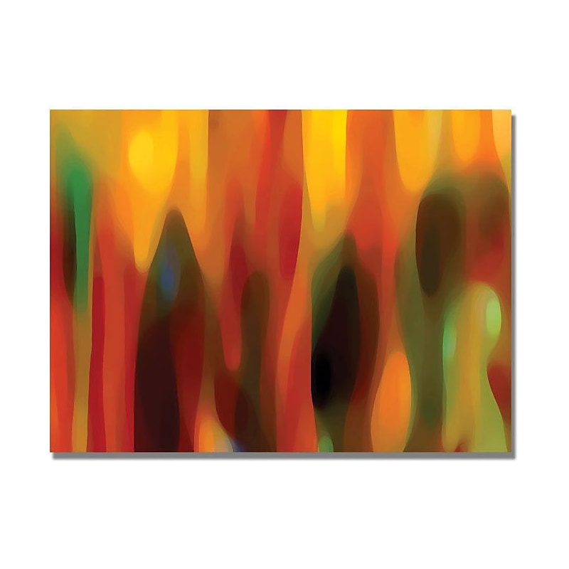 Trademark Global Amy Vangsgard "Forest Sunlight Horizontal" Canvas Art, 35" x 47" image 1