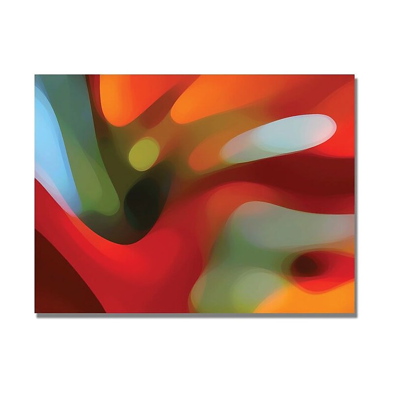 Trademark Global Amy Vangsgard "Red Tree Light" Canvas Art, 18" x 24" image 1