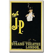 Trademark Global Dudley Hardy "The J.P. at the Strand Theater, 1898" Canvas Art, 24" x 16"
