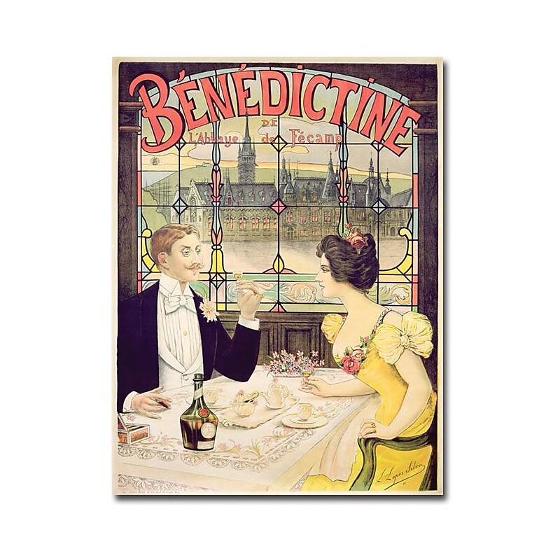 Trademark Global Lucas Silva "Benedictine, 1898" Canvas Art, 24" x 18" image 1