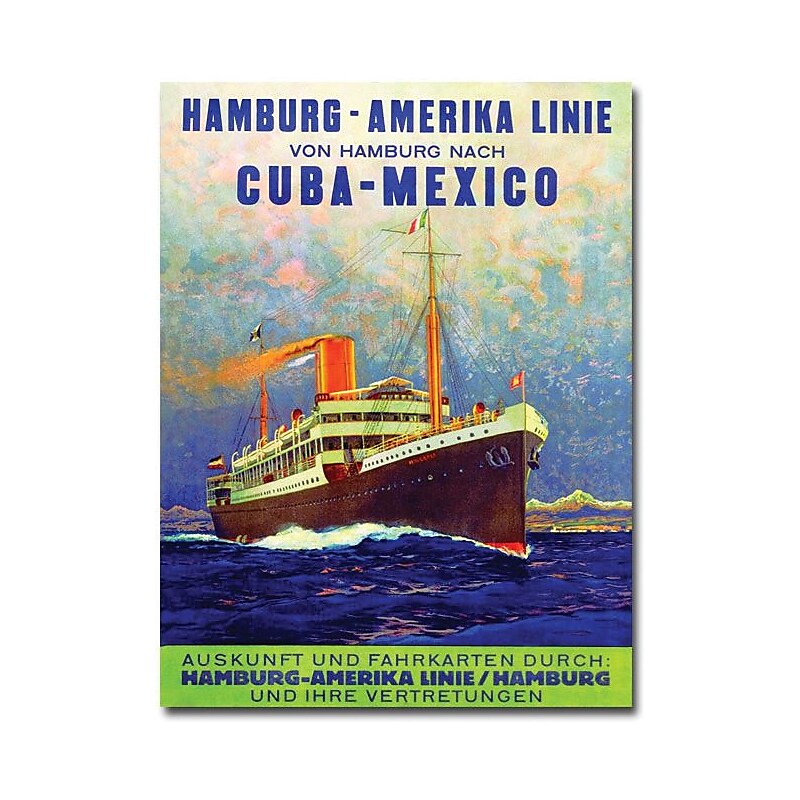 Trademark Global "Cuba Mexico, 1899" Canvas Art, 47" x 35" image 1