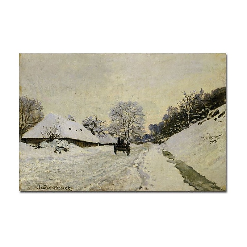 Trademark Global Claude Monet "The C1865" Canvas Art, 16" x 24" image 1