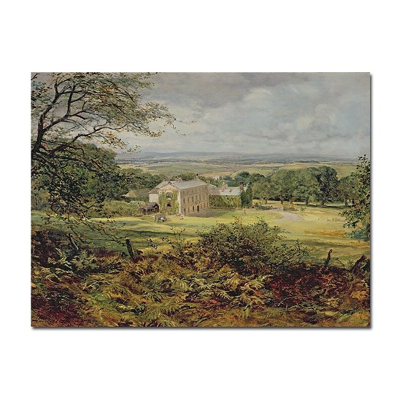 Trademark Global Heywood Hardy "English Landscape" Canvas Art, 26" x 32" image 1