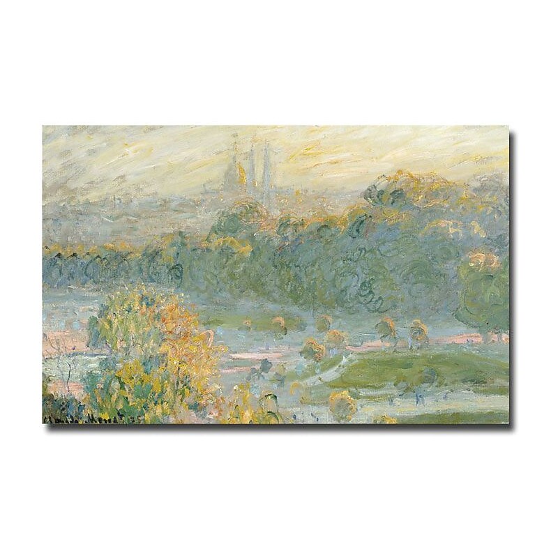 Trademark Global Claude Monet "The Tuileries" Canvas Art, 18" x 24" image 1