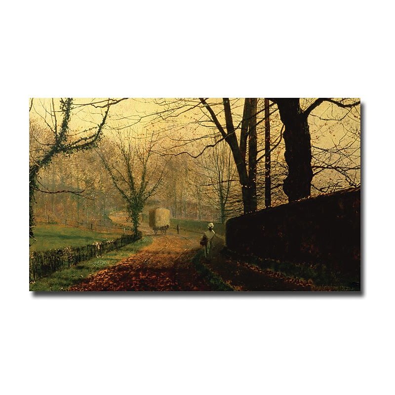 Trademark Global John Grimshaw "Stapleton Park Near Pontefract" Canvas Art, Museum Masters,30"x47" (BL0320-C3047GG) image 1