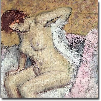 Trademark Global Edgar Degas "After Bath, 1886" Canvas Art, 24" x 24"