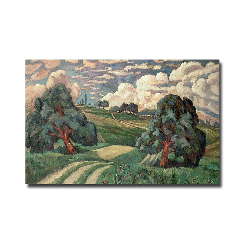 Trademark Global Carl Edvard Diriks "Fauve Landscape 1910" Canvas Art, 18" x 24" image 1