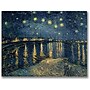 Trademark Global Vincent van Gogh "A Starry Night Over the Rhone" Canvas Art, 24" x 32"~#|#~s0648338_sc7