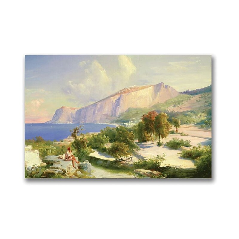 Trademark Global Karl Blechen "The Marina Grande" Canvas Art, 35" x 47" image 1