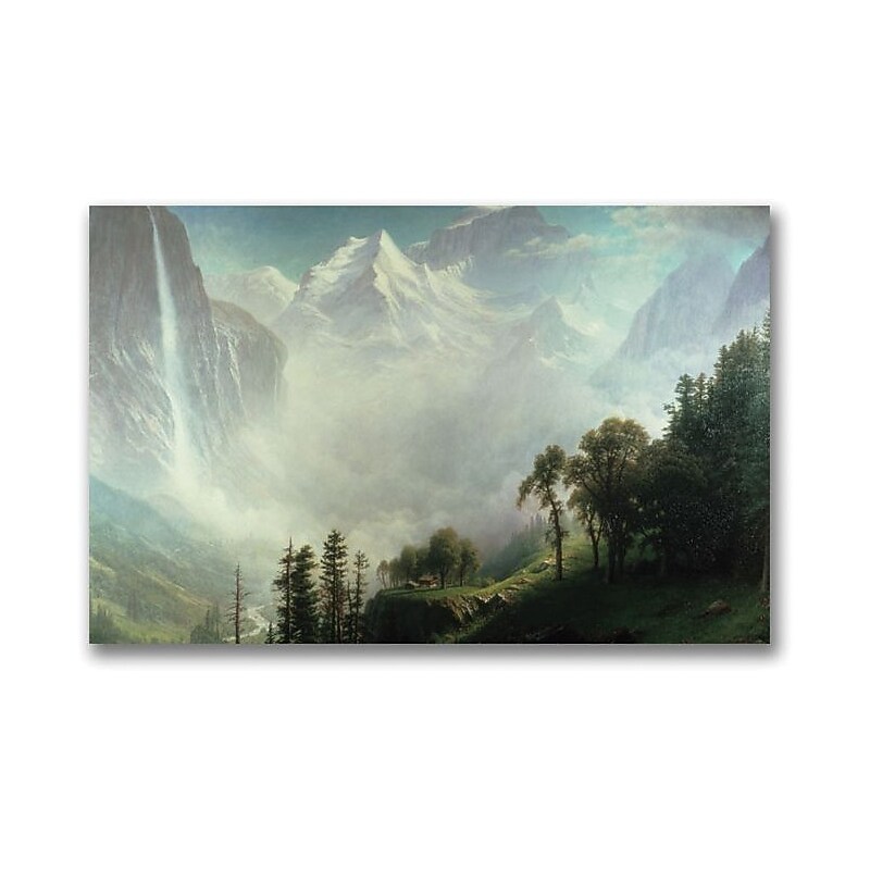 Trademark Global Albert Biersdant "Majesty of the Mountains" Canvas Art, 30" x 47" image 1