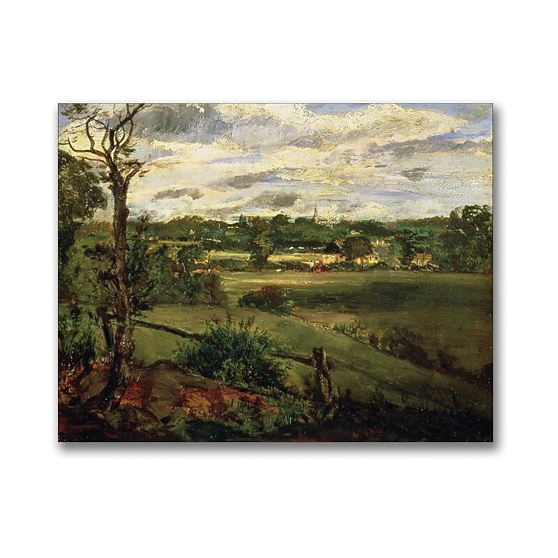 Trademark Global John Constable "View of Highgate from Hampstead" Canvas Art, 35" x 47" image 1
