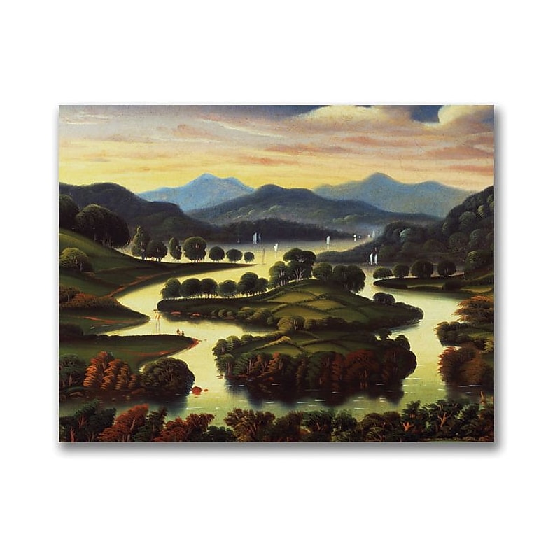 Trademark Global Thomas Chambers "Landscape" Canvas Art, 18" x 24" image 1