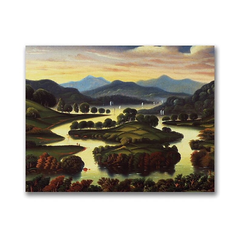 Trademark Global Thomas Chambers "Landscape" Canvas Art, 24" x 32" image 1