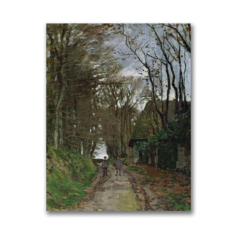 Trademark Global Claude Monet "Path in Normandy" Canvas Art, 32" x 24" image 1