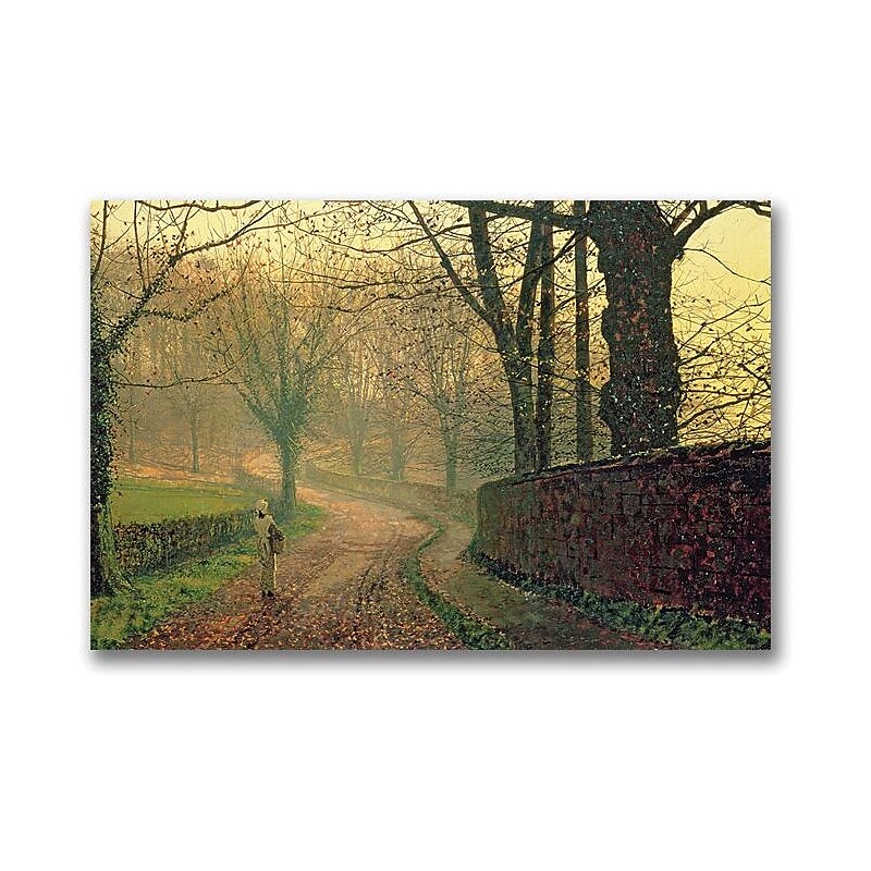 Trademark Global John Atkinson Grimshaw "Stapleton Park Near Pontefract" Canvas Art, 16" x 24" image 1