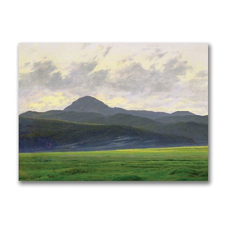 Trademark Global Caspar David Friedrich "Mountains Landscape" Canvas Art, 24" x 32" image 1