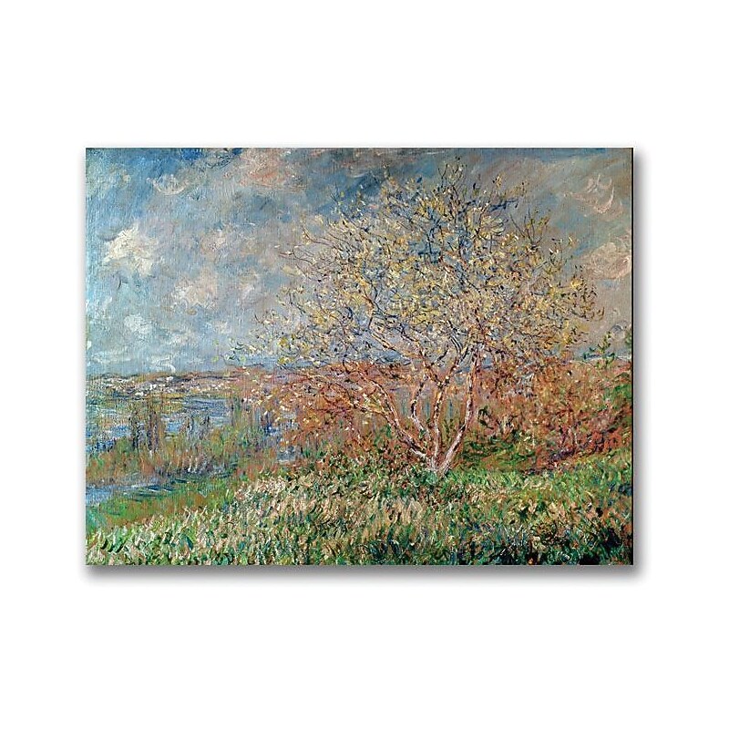 Trademark Global Claude Monet "Spring 1880" Canvas Art, 24" x 32" image 1