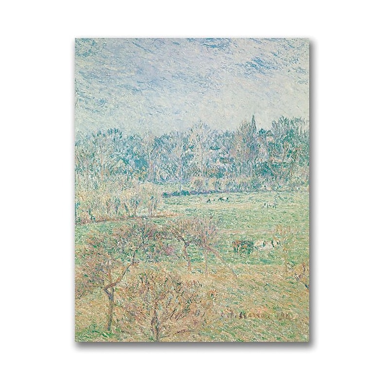 Trademark Global Camille Pissaro "Autumn Morning" Canvas Art, 24" x 18" image 1