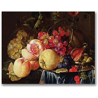 Trademark Global Cornelis De Heem "Still Life II" Canvas Art, 24" x 32"