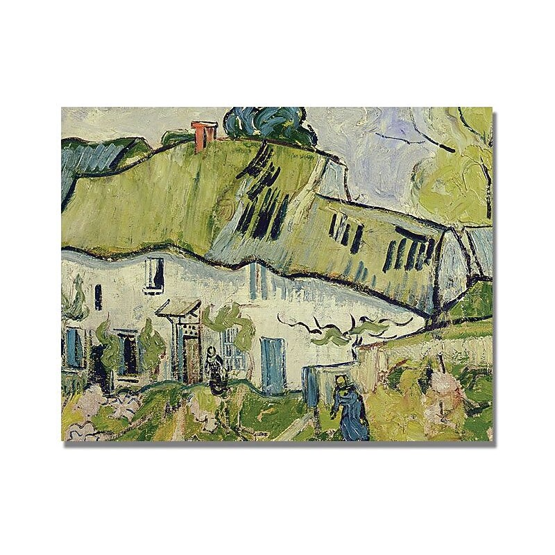 Trademark Global Vincent Van Gogh "The Farm in Summer" Canvas Art, 24" x 32" image 1