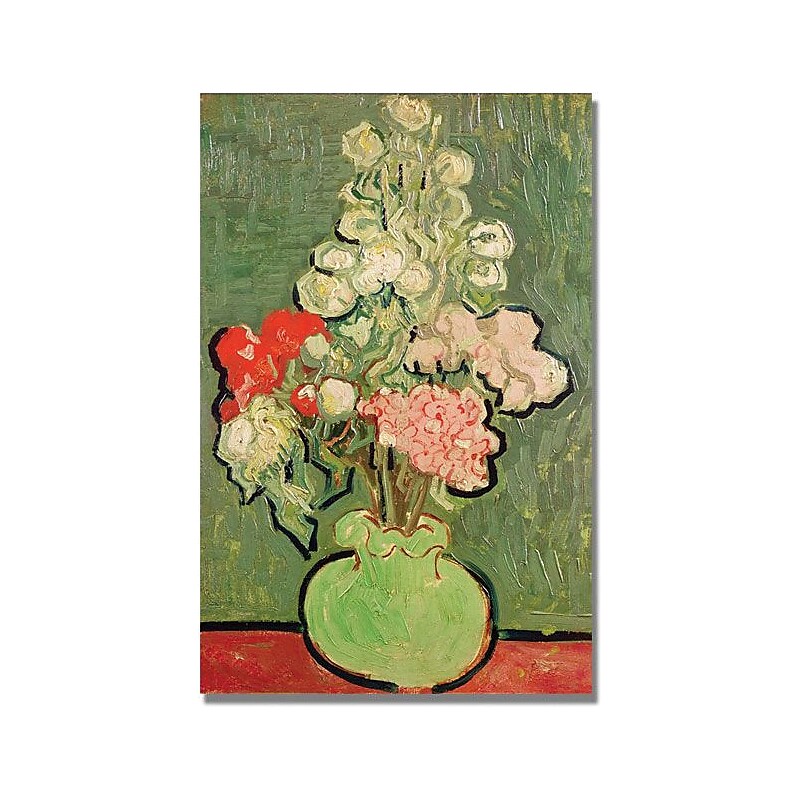 Trademark Global Vincent Van Gogh "Bouquet of Flowers" Canvas Art, 24" x 16" image 1