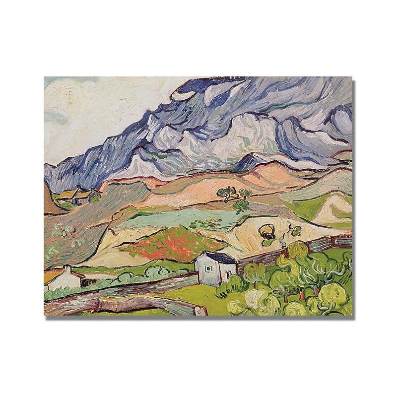 Trademark Global Vincent Van Gogh "The Alpilles" Canvas Art, 18" x 24" image 1