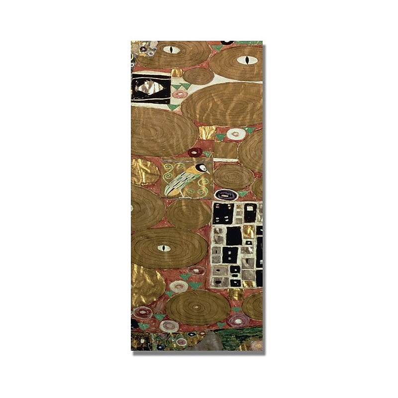 Trademark Global Gustav Klimt "Fulfillment" Canvas Art, 24" x 8" image 1