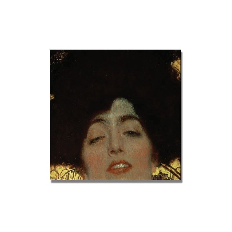 Trademark Global Gustav Klimt "Judith" Canvas Art, 18" x 18" image 1
