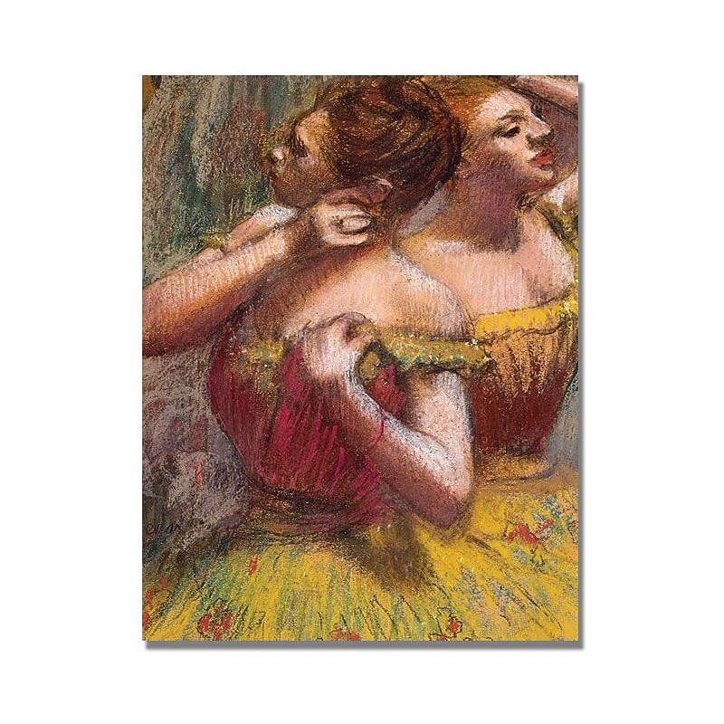 Trademark Global Edgar Degas "Two Dancers" Canvas Art, 24" x 32" image 1