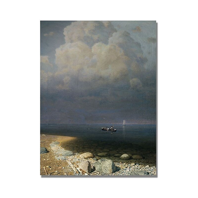 Trademark Global Arkip Kuindzi "Lake Ladoga" Canvas Art, 32" x 24" image 1