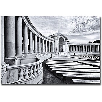 Trademark Global Gregory Ohanlon "Arlington National Cemetery- Amphitheater" Canvas Art, 16" x 24"
