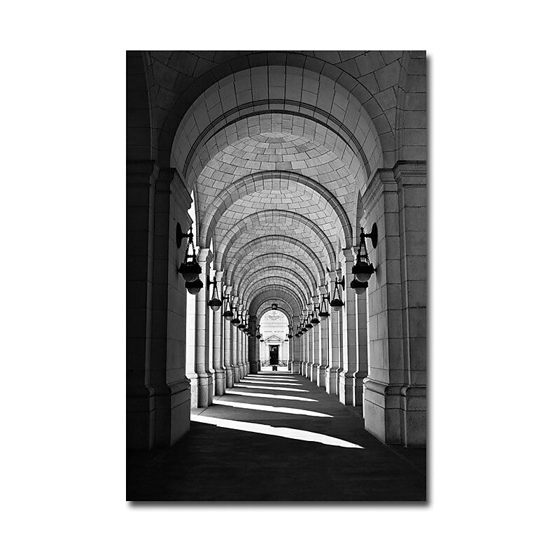 Trademark Global Gregory Ohanlon "Union Station Concourse" Canvas Art, 24" x 16" image 1