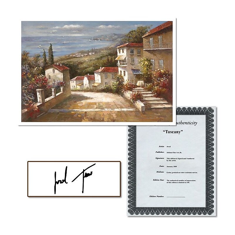 Trademark Global Joval "Tuscany" Canvas Art, 24" x 32" image 1