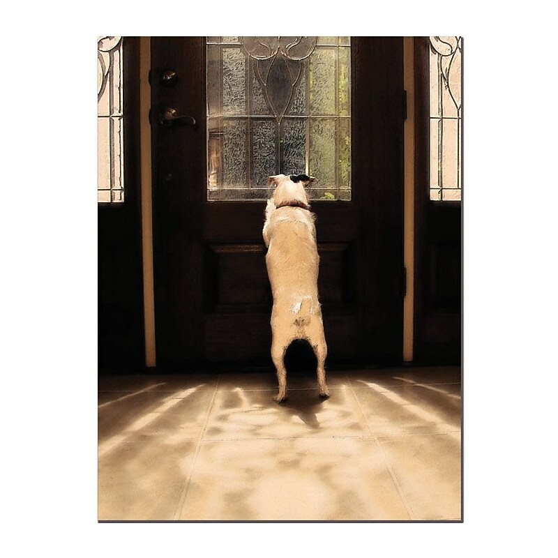 Trademark Global "Anticipation 2" Canvas Art, 19" x 14" image 1
