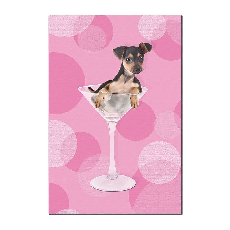 Trademark Global "Min Pin" Canvas Art, 24" x 16" image 1