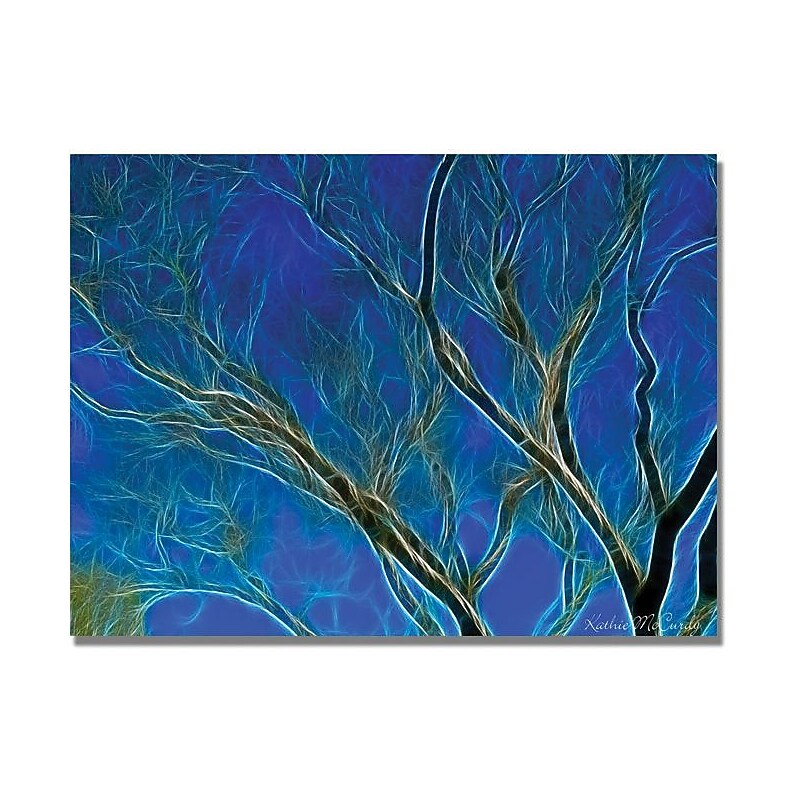 Trademark Global Kathie McCurdy "Big Tree" Canvas Art, 35" x 47" image 1