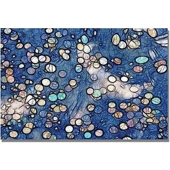 Trademark Global Kathie McCurdy "Coins in the Fountain" Canvas Art, 30" x 47"